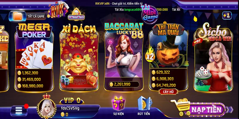 Phần trăm thắng thưởng lớn ở mỗi game và thanh toán minh bạch